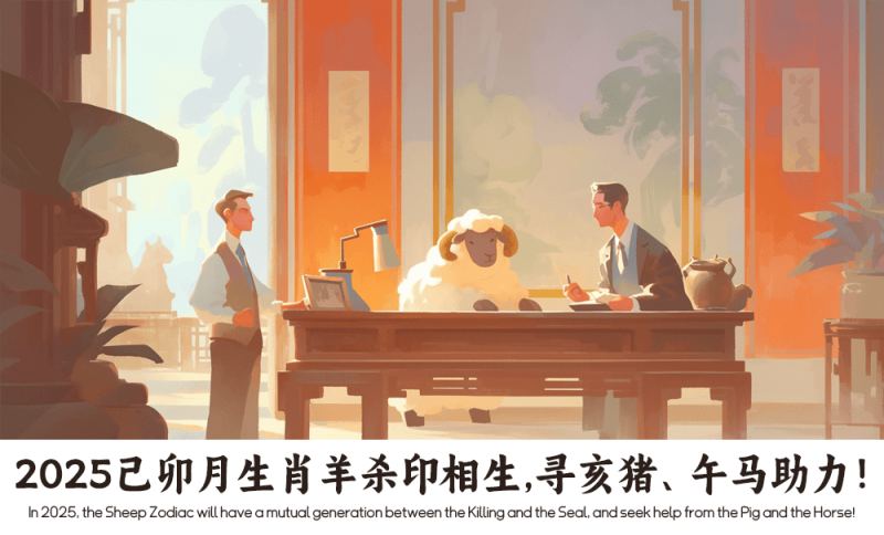 2025己卯月生肖羊