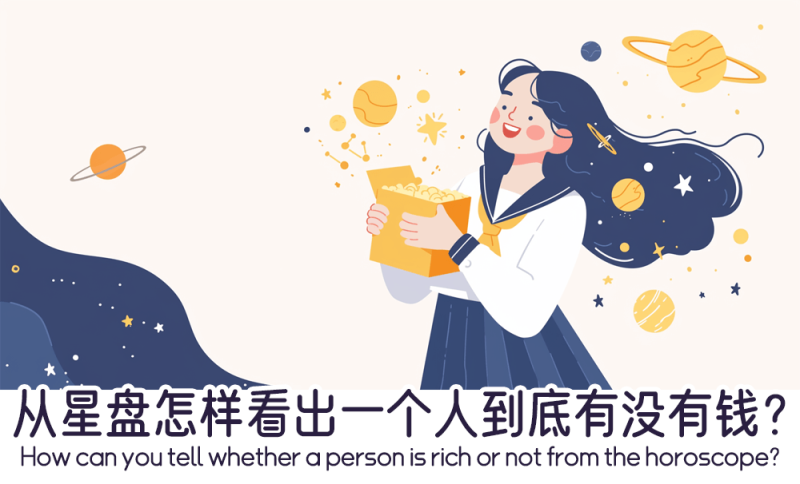 从星盘怎样看出一个人到底有没有钱