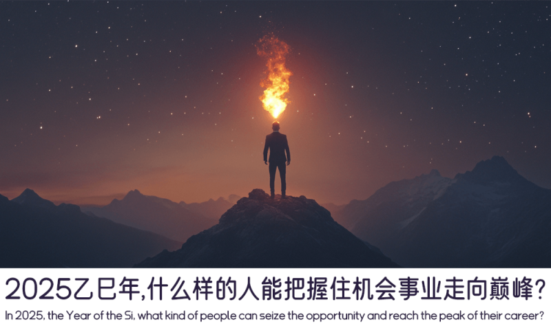 2025乙巳年什么样的人事业运最好