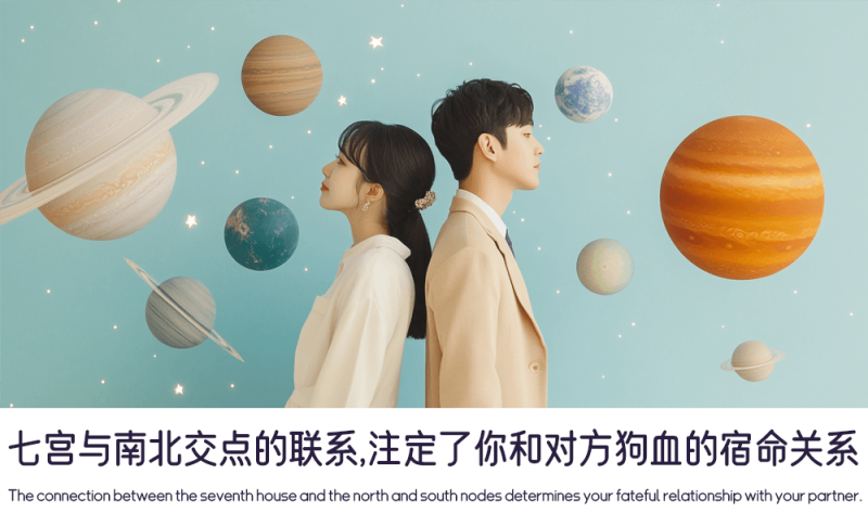 七宫与南北交点的联系