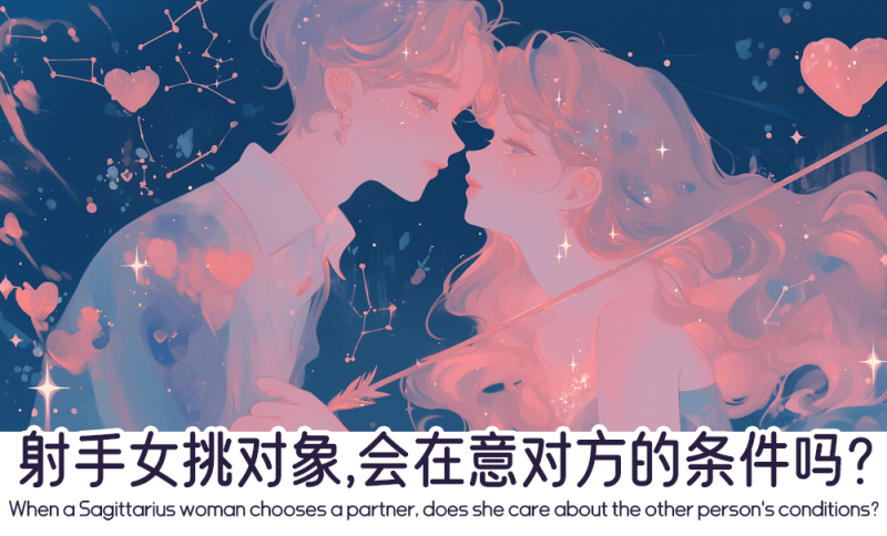 射手女挑对象会在意对方的条件吗