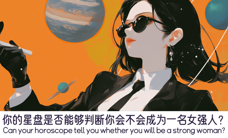 星盘是否能够判断会不会成为一名女强人