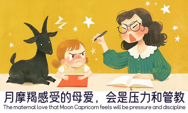 月摩羯感受的母爱