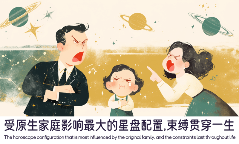 受原生家庭影响最大的星盘配置