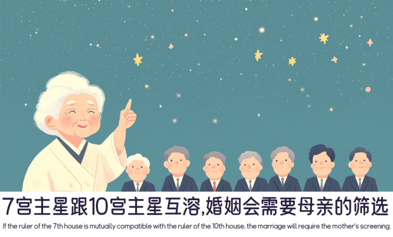 7宫主星跟10宫主星互溶的婚姻
