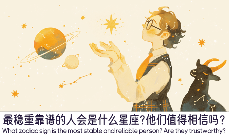 最稳重靠谱的人会是什么星座