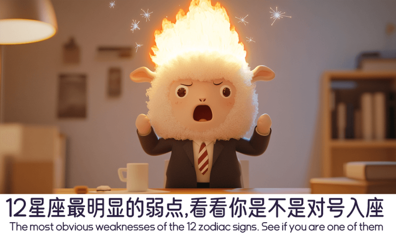 12星座最明显的弱点
