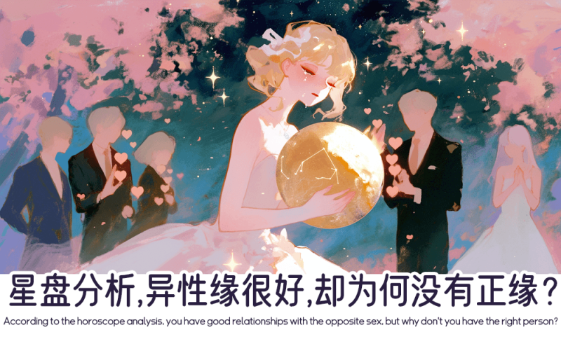 星盘分析异性缘很好为什么却没有正缘