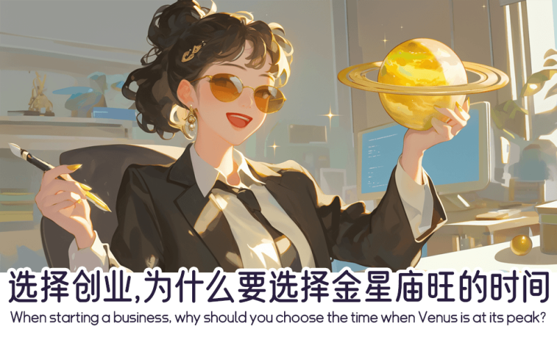 选择创业为什么要选择金星庙旺的时间