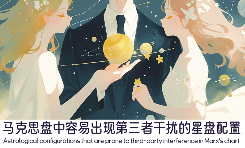 马克思盘中容易出现第三者干扰的星盘配置