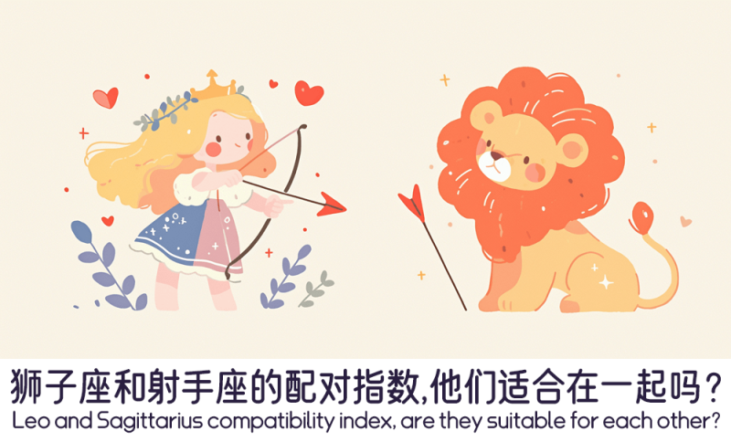 狮子座和射手座的配对指数