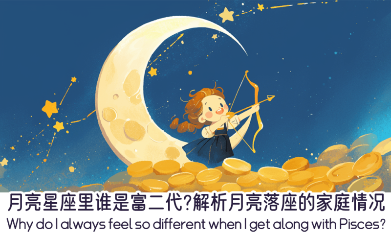 月亮星座里谁是富二代