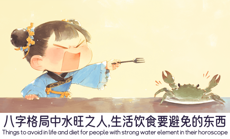 水旺之人生活饮食要避免的东西