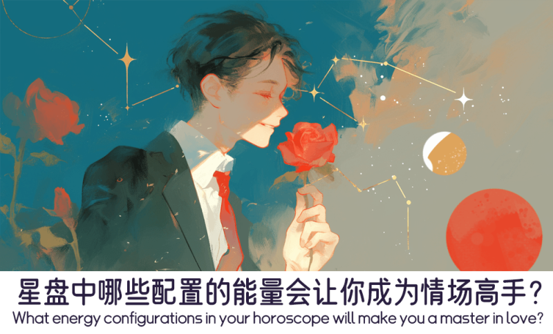 星盘中哪些配置的能量会让你成为情场高手