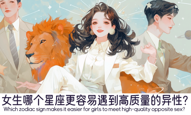 女生哪个星座更容易遇到高质量的异性？