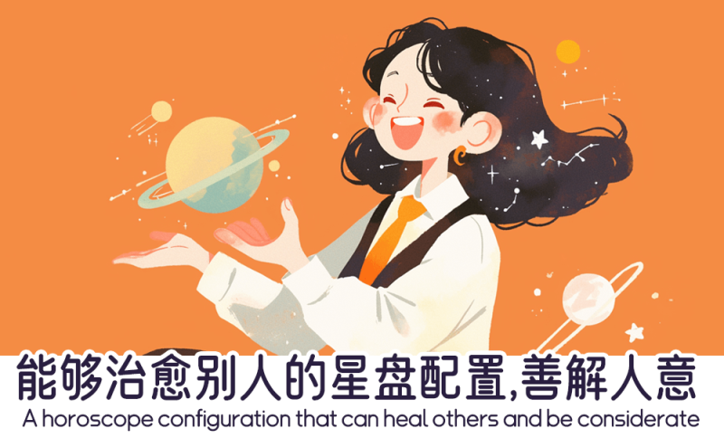 能够治愈别人的星盘配置