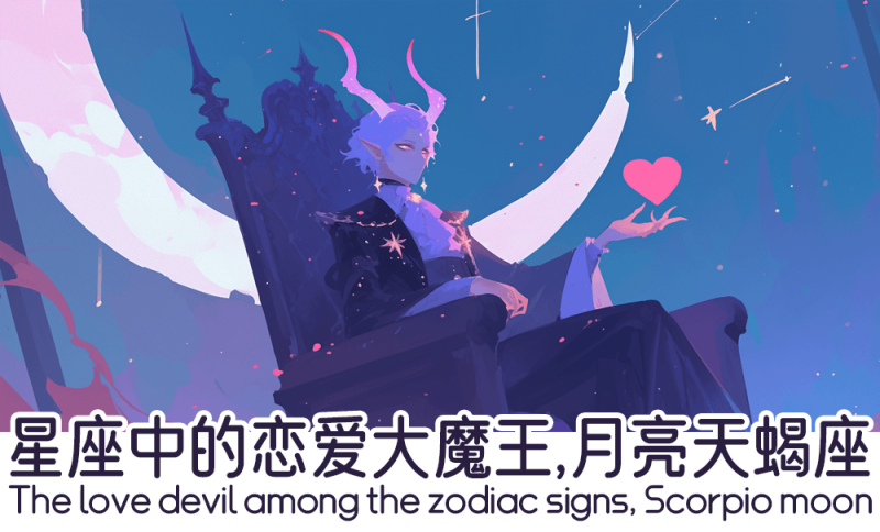 月亮天蝎座为什么是星座中的恋爱大魔王