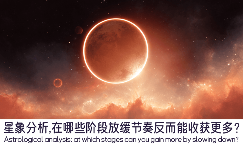 星象分析在哪些阶段放缓节奏反而能收获更多？