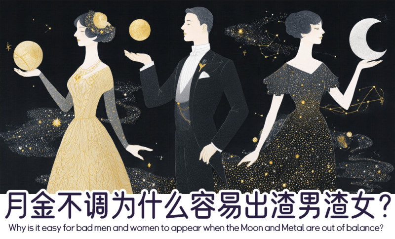 月金不调为什么容易出渣男渣女？