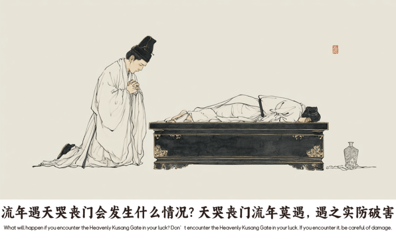 流年遇天哭丧门