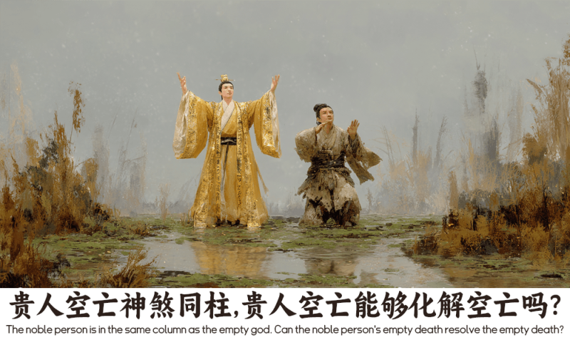 贵人空亡神煞同柱