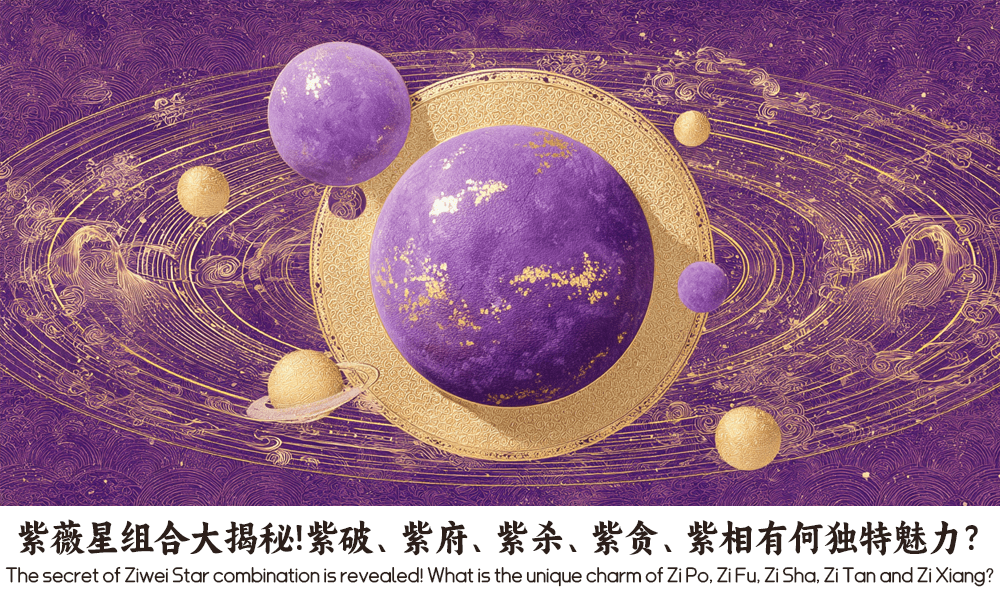 紫薇星组合大揭秘！紫破、紫府、紫杀、紫贪、紫相有何独特魅力？