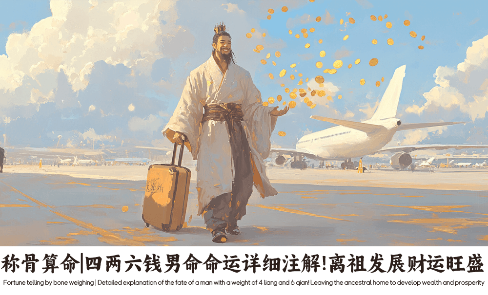 称骨算命|四两六钱男命命运详细注解！离祖发展财运旺盛