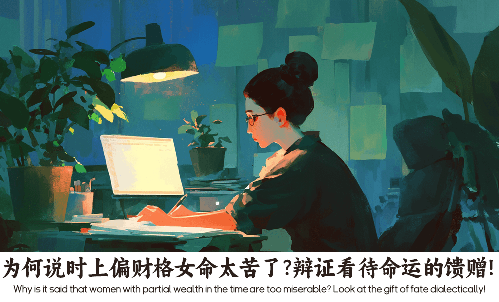 为何说时上偏财格女命太苦了？辩证看待命运的馈赠!
