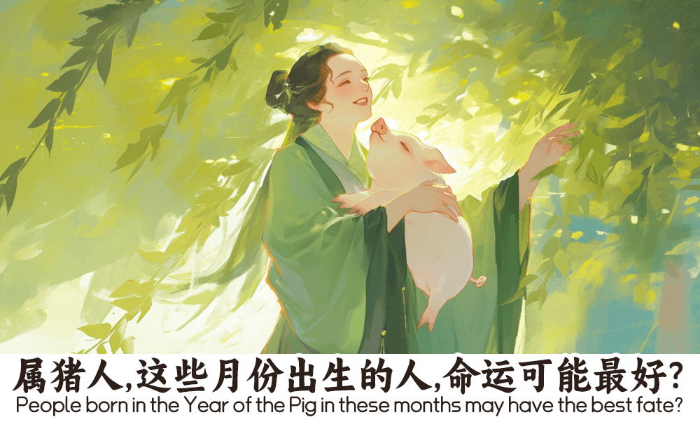 属猪人，这些月份出生的人，命运可能最好？