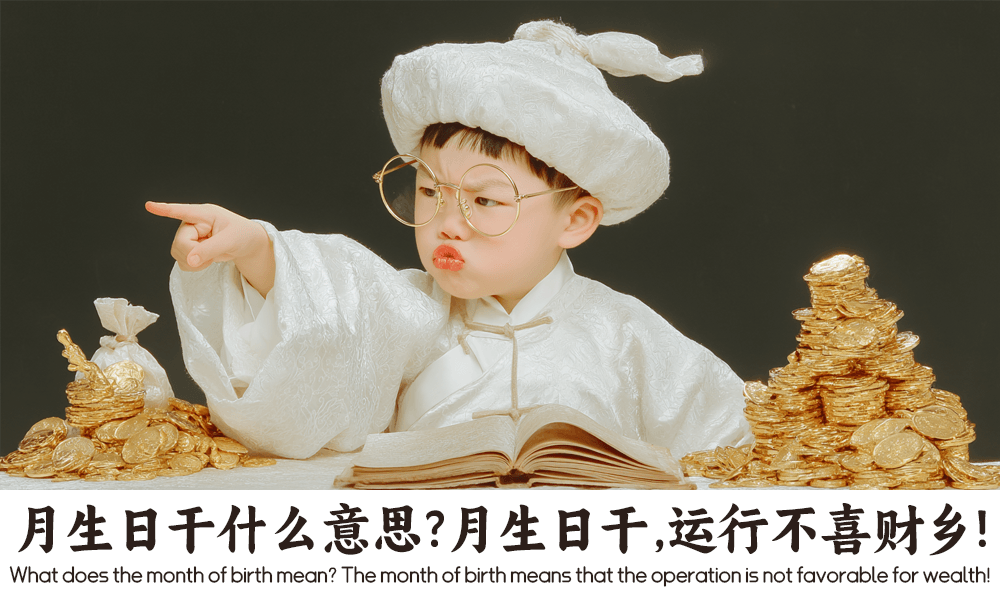 月生日干什么意思？月生日干，运行不喜财乡！