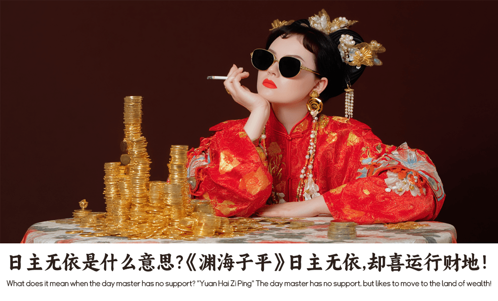 日主无依是什么意思？《渊海子平》日主无依，却喜运行财地！