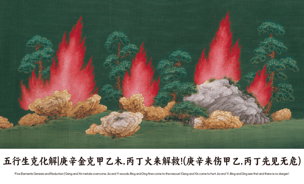 五行生克化解|庚辛金克甲乙木，丙丁火来解救！（庚辛来伤甲乙，丙丁先见无危）