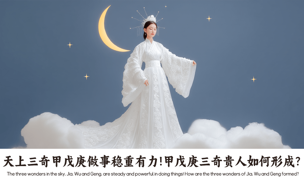 天上三奇甲戊庚做事稳重有力！甲戊庚三奇贵人如何形成？