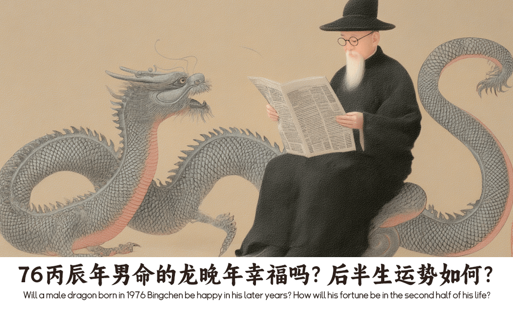 76丙辰年男命的龙晚年幸福吗？后半生运势如何？