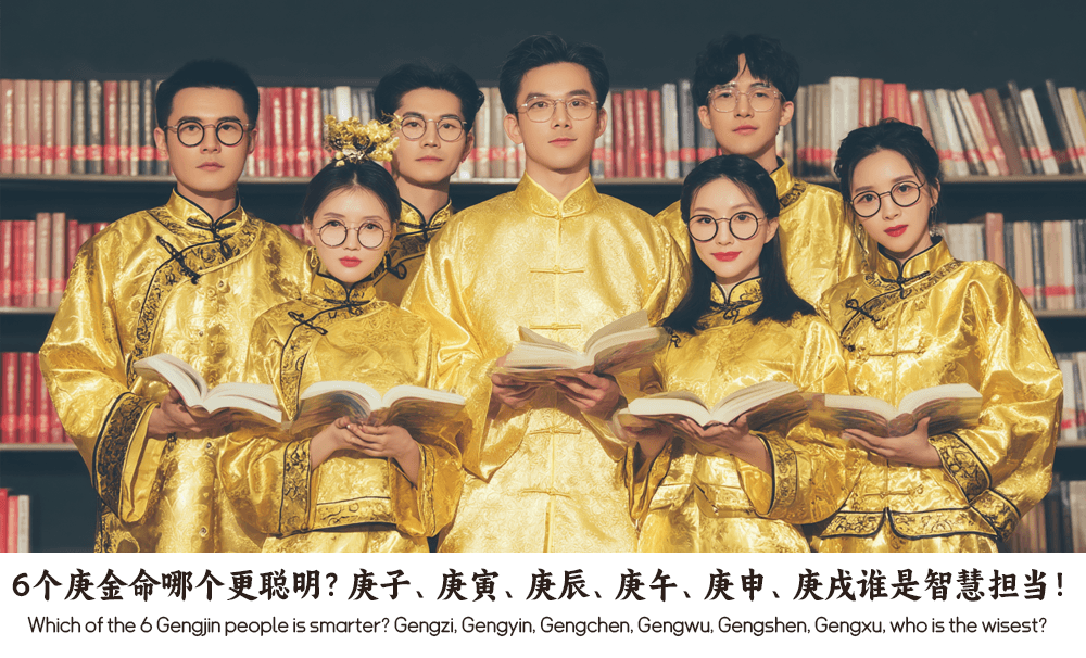 6个庚金命哪个更聪明？庚子、庚寅、庚辰、庚午、庚申、庚戌谁是智慧担当！