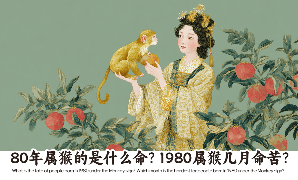 80年属猴的是什么命？1980属猴几月命苦？