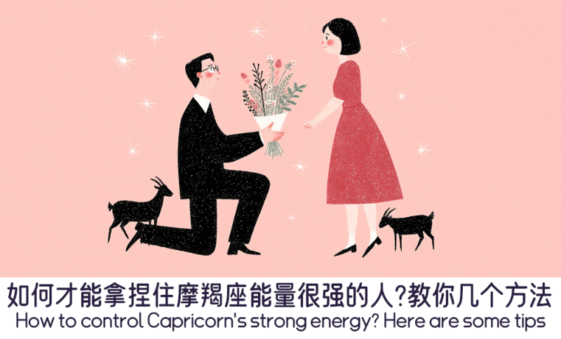 如何才能拿捏住摩羯座能量很强的人