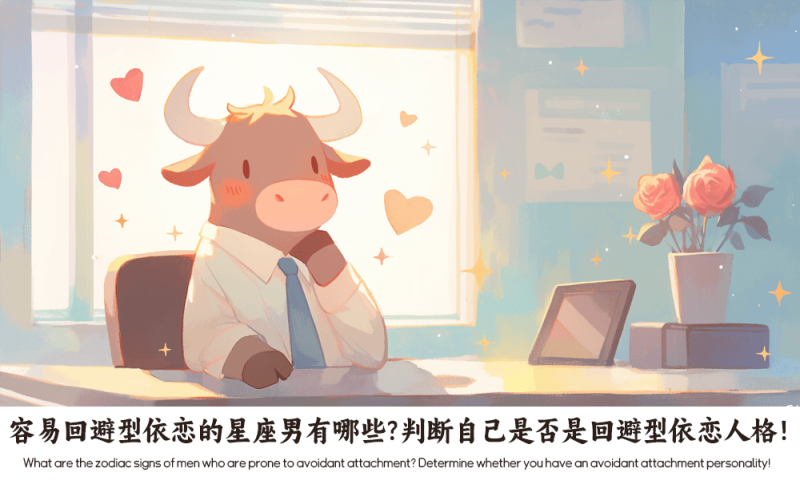 容易回避型依恋的星座男
