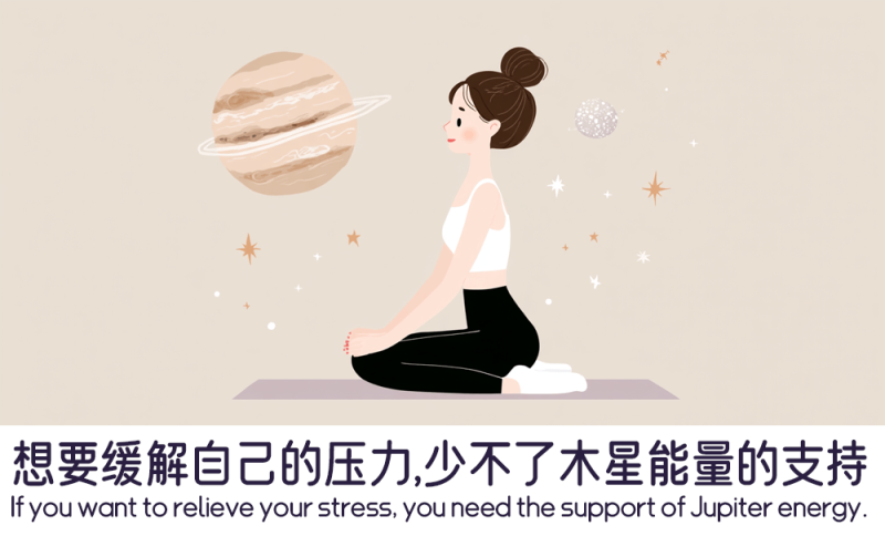 星盘中木星对压力的缓解