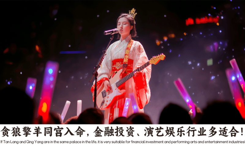 贪狼擎羊同宫入命