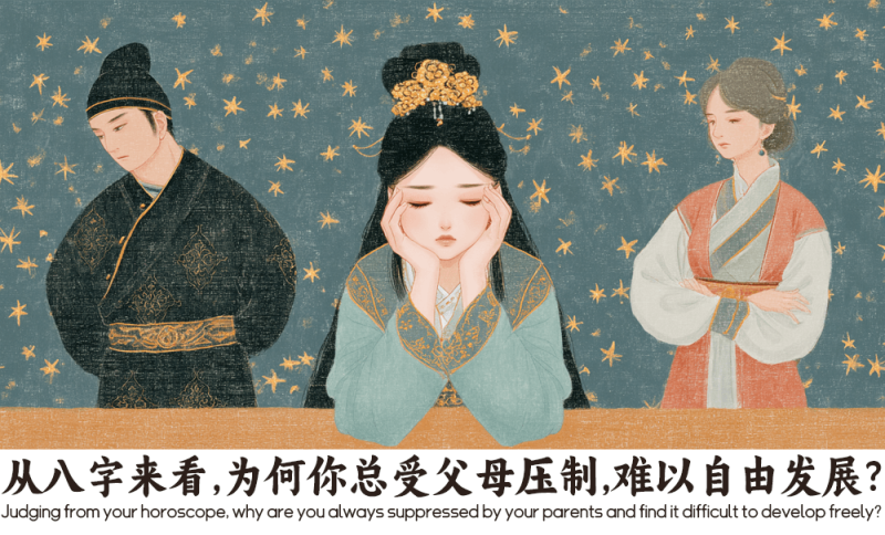 受父母压制八字