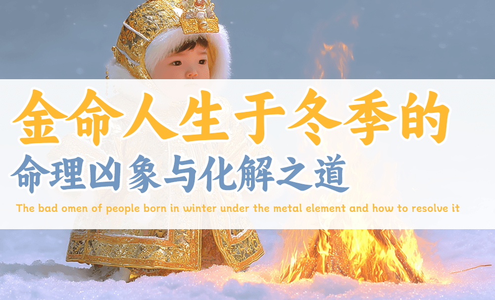 金命人生于冬季的命理凶象与化解之道