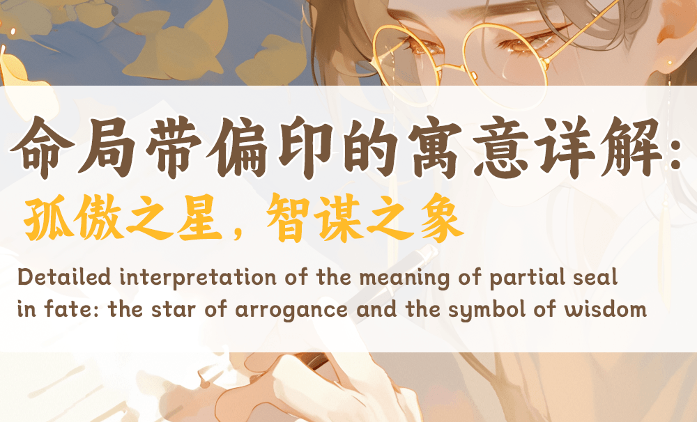 命局带偏印的寓意详解：孤傲之星，智谋之象