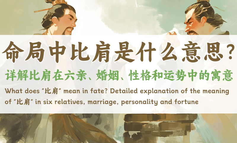 命局中比肩是什么意思