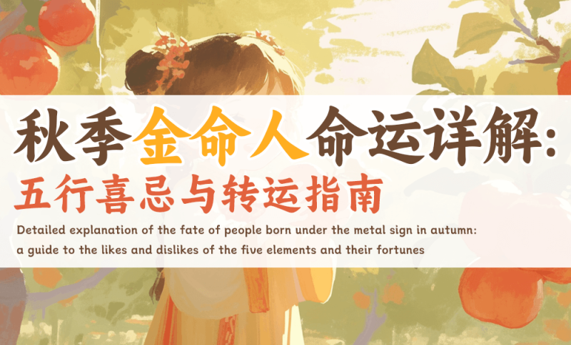 秋季金命人命运详解