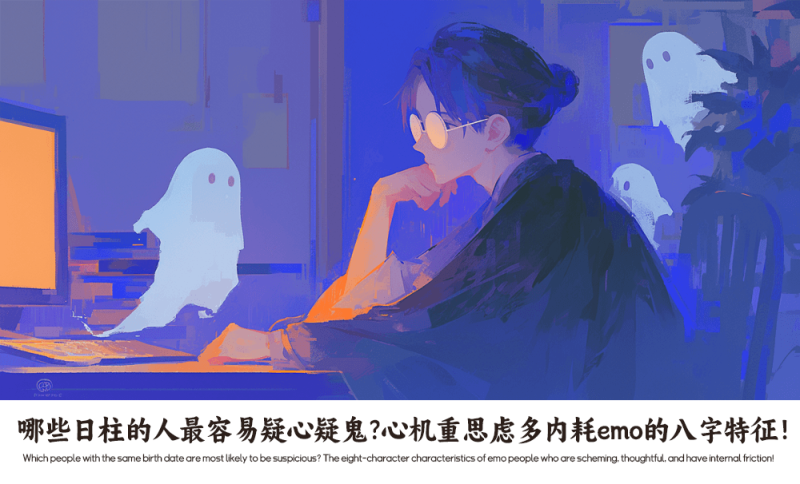 最容易疑心疑鬼日柱