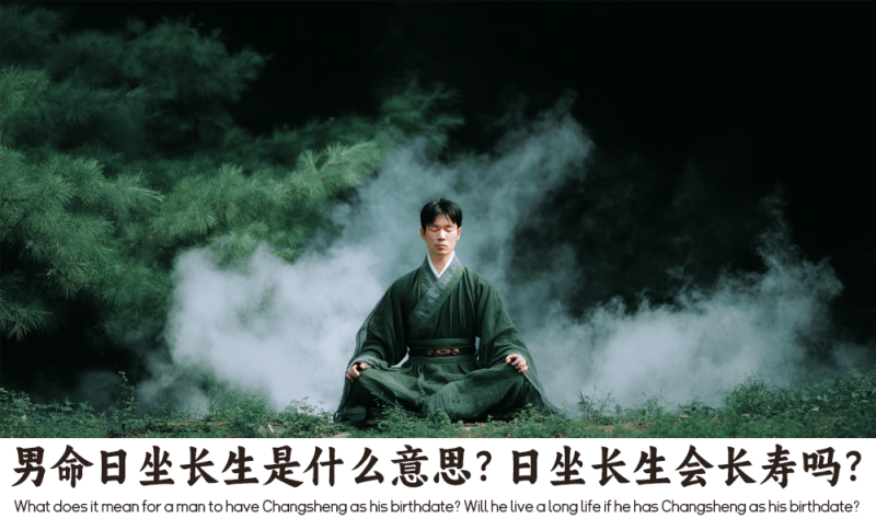 男命日坐长生