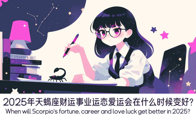 2025年天蝎座的财运事业运恋爱运