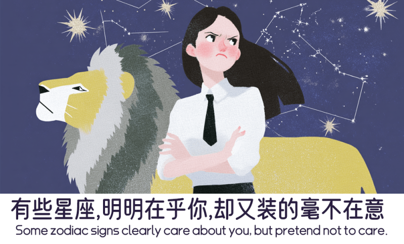 哪些星座明明在乎却又装的毫不在意
