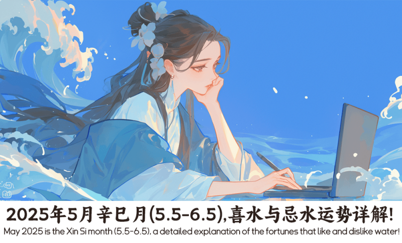 辛巳月（5.5-6.5），喜水与忌水
